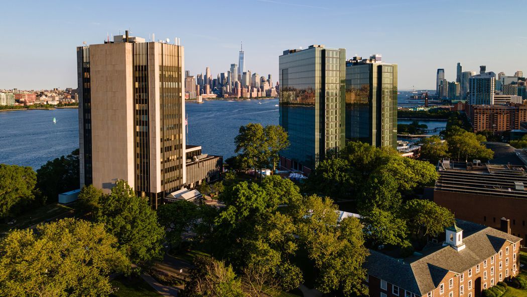 Aerial view of Stevens Campus