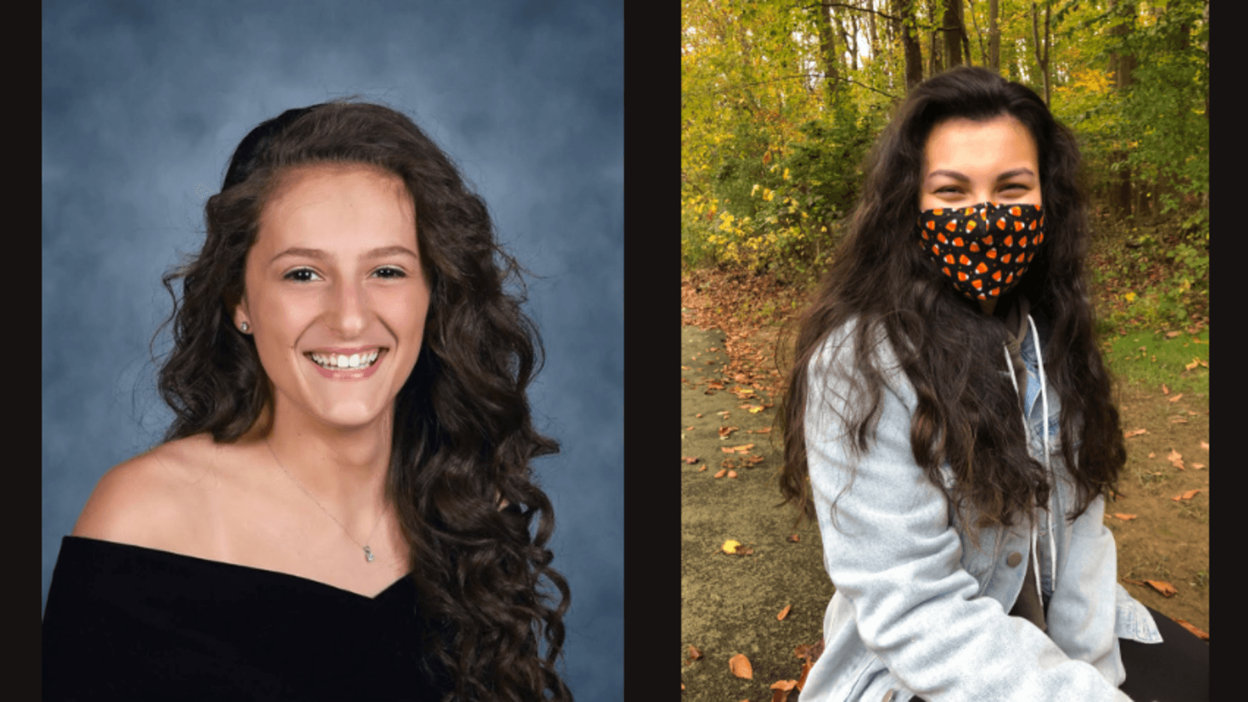 Photos of Michella Chiaramonte '24  and Ashley Muliawan '23