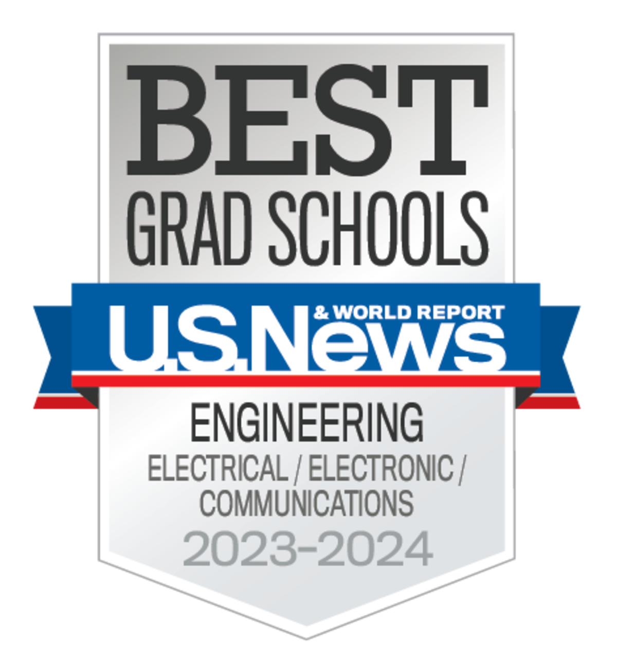 U.S. News and World Report 2023-24 Best Electrical Engineering Badge