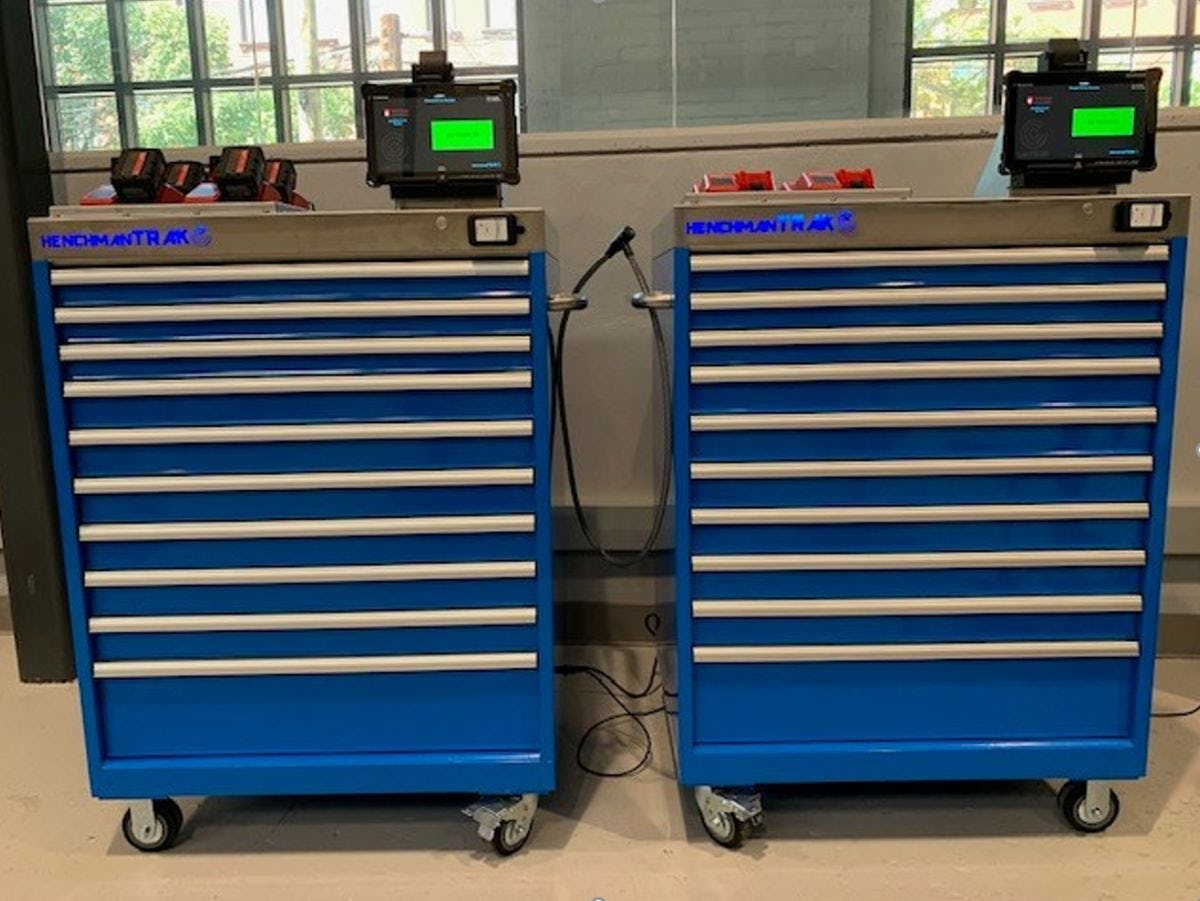 MakerSpace Automated tool cabinets